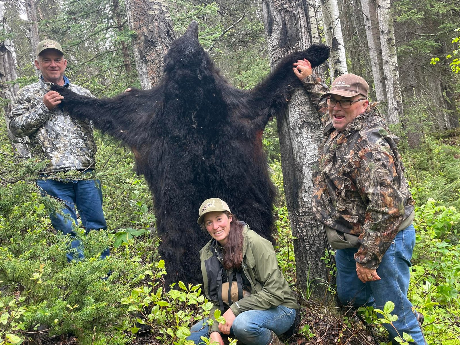 Another successful elk hunter with a massive 6x6 bull.